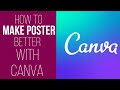 how to make poster with canva|Malayalam|MS VLOGS|
