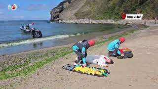 Zonguldaktaki Sel ve Taşkın Tatbikatı Gerçeğini Aratmadı