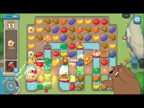 We Bare Bears match3 repairs level 180