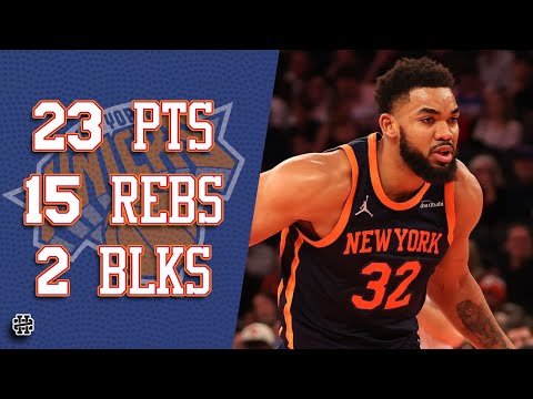 Karl-Anthony Towns 23 pts 15 rebs 2 blks vs Magic 24/25 season