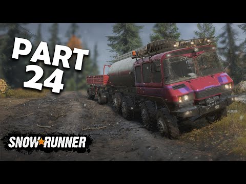 I can't no more - I'm unblocking all the roads #SnowRunner Gameplay Walkthrough Part 24