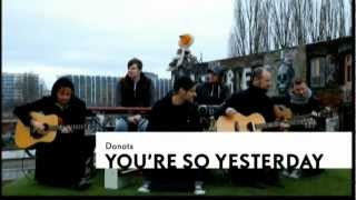 DONOTS - You're so yesterday [Unplugged]  [HD]