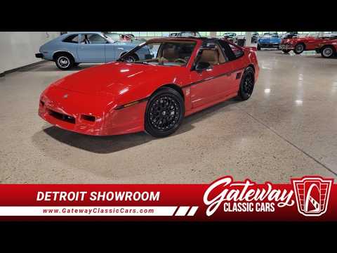 1988 Pontiac Fiero (CC-2072027) for sale in Dearborn, Michigan