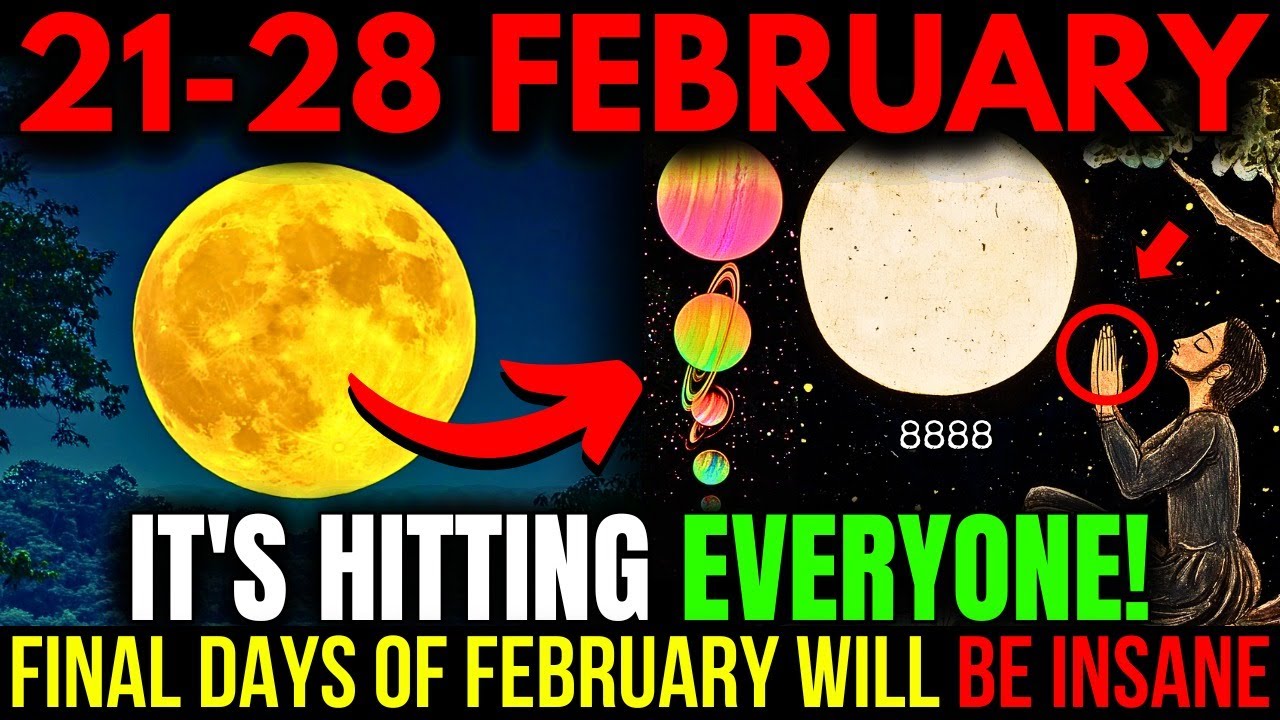 URGENT! Weekly Forecast: 21-28/Feb | New Moon, Major Planetary Alignment and End of Mars Retrograde!