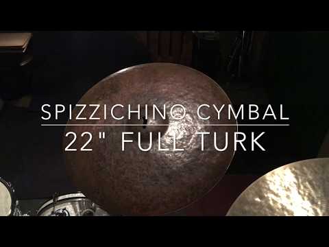 SPIZZICHINO CYMBAL 22" FULL TURK