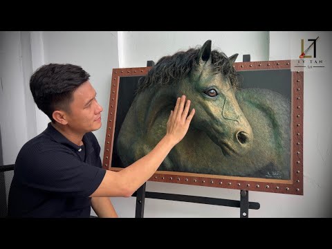 I Made This 3D Horse with Materials You’d Never Expect