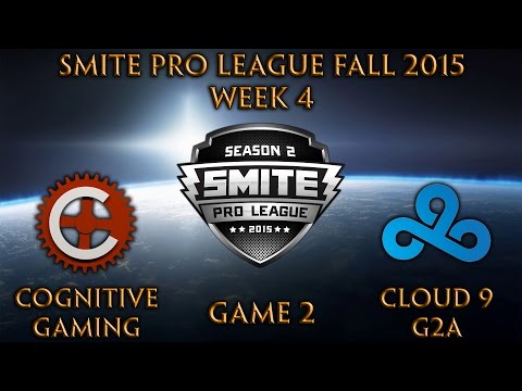 SPL Fall Week 4 - Cognitive Gaming vs. Cloud 9 g2a (Game 2)