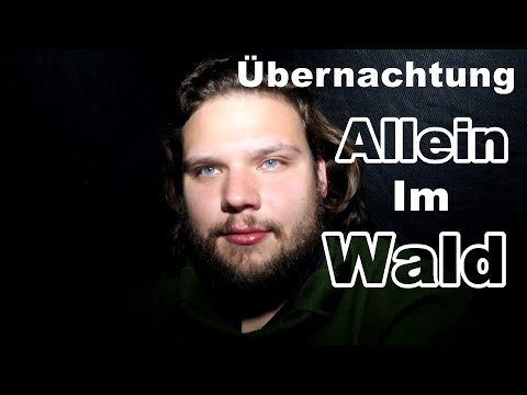 ALLEIN Im Wald SCHLAFEN | 24 H BIWAK Mit Zelt Wildcampen