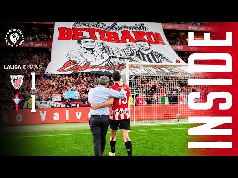 Imagen de portada del video INSIDE I Athletic Club 1-1 RC Celta I LaLiga 2025/26 J37