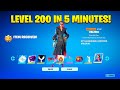How To LEVEL UP FAST in Fortnite Chapter 5! (Get to Level 200)