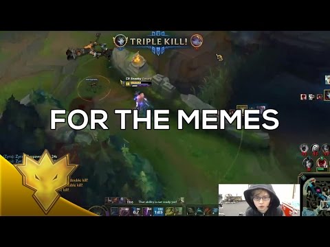 Sneaky - For the Memes - NA Solo Queue Funny Moments & Highlights