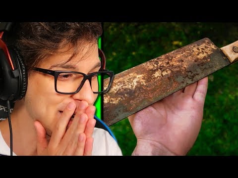 IL RESTAURO DI UN COLTELLO ARRUGINITO - Pillole di Internet