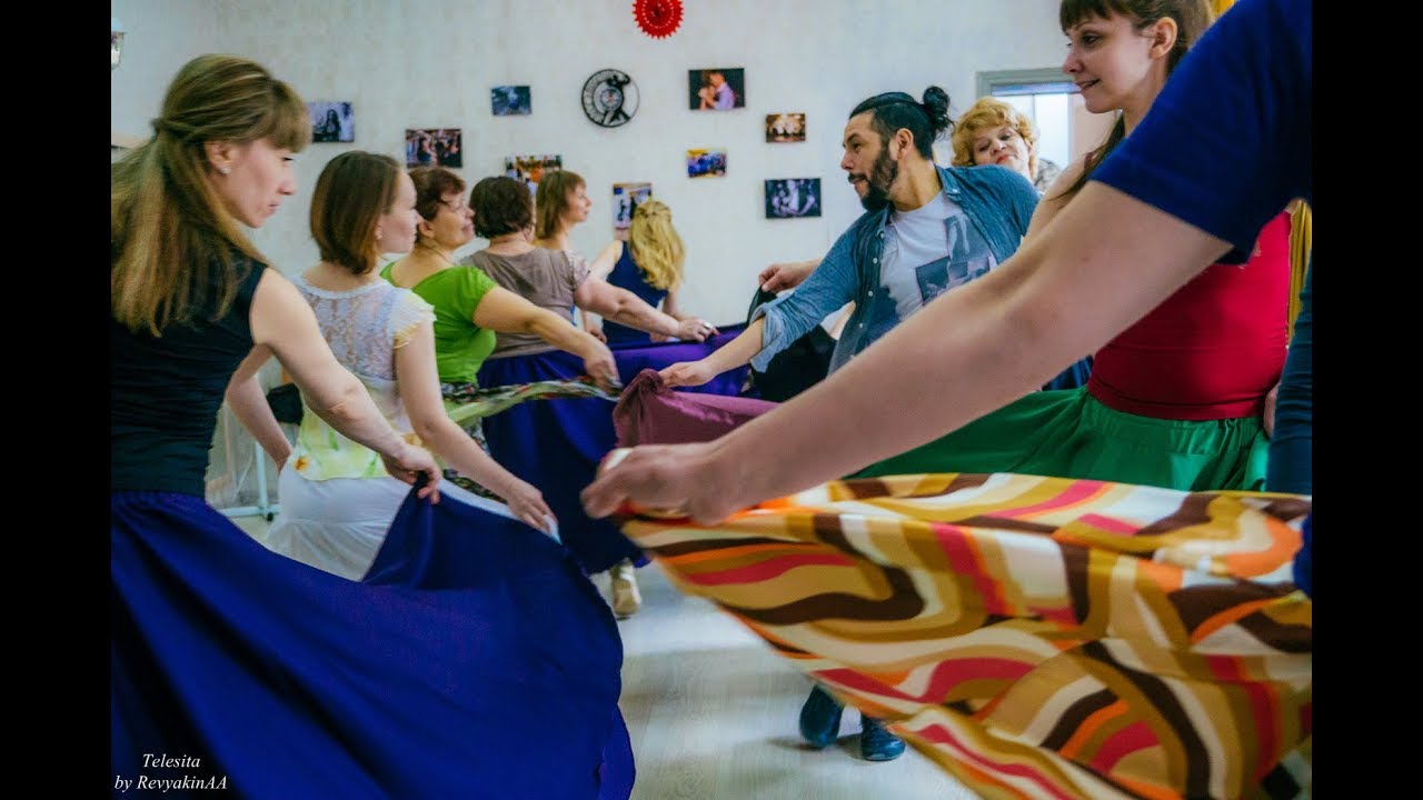 Fernando Romero Chucky в студии аргентинских танцев Telesita