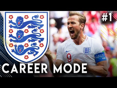 FIFA 19 England Career Mode EP1 - 2022 World Cup! It's Coming Home!!