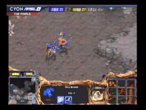 2005 LG CYON MSL Finals IPXZerg vs ChOJJa 4 of 4