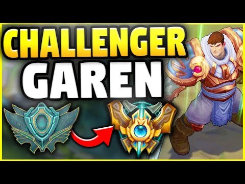 CHALLENGER GAREN ON THE EASIEST SERVER IN LEAGUE OF LEGENDS?! - League of Legends