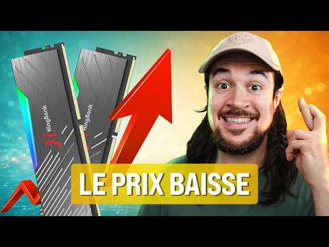 Le Prix de la RAM baisse ENFIN, mais...