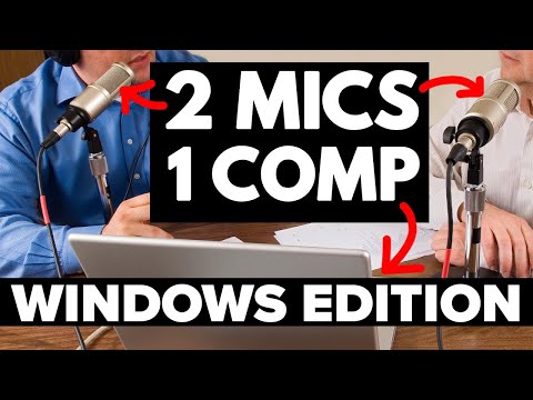 How to Record 2 USB Mics at the Same Time on PC / WINDOWS