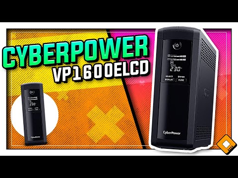 CyberPower | Backup UPS Systems | VP1600ELCD | 1600 VA | 960 W video