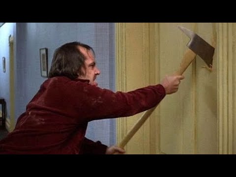 el resplandor  la mejor escena, jack matara a wendy