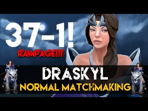 Draskyl Plays Mirana (37-1) - Normal Matchmaking (Rampage!!!)