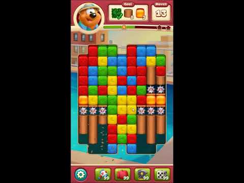 Toon Blast Level 5545 - NO BOOSTERS 🐻🐺🐱 | SKILLGAMING ✔️