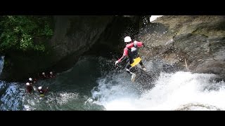 preview picture of video 'Canyoning Switzerland 2014 Gopro Hero 3+'