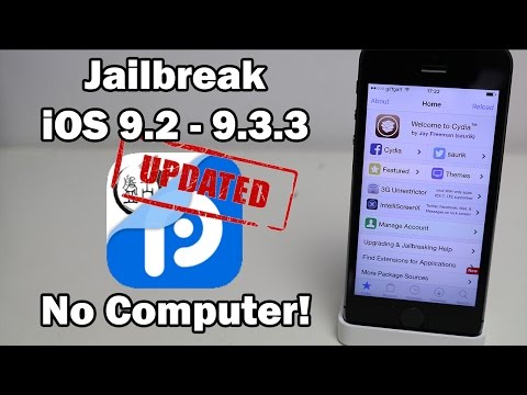 UPDATED How to Jailbreak iOS 9.3.3 / 9.3.2 / 9.3.1 Without a Computer on iPhone, iPod touch or iPad Video