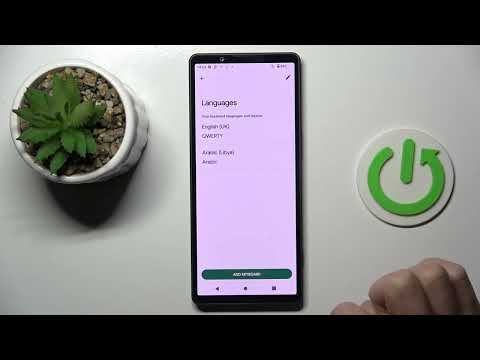 How to Change Keyboard Language on Sony Xperia 5 V
