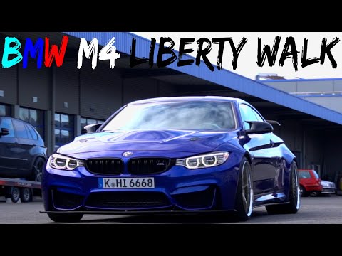 BMW M4 LIBERTY WALK Umbau, UNIKAT mit viel Alcantara und Carbon │BENDA