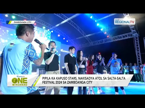 One Mindanao: Pipila ka Kapuso stars, nakisadya atol sa Salta-Salta Festival 2024 sa Zamboanga City
