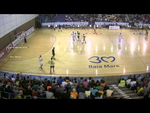 HC MINAUR BAIA MARE 24-22 STIINTA MUNICIPAL DEDEMAN BACAU (Playoff) First Half