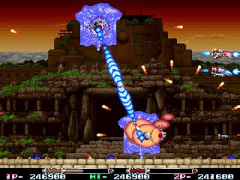 R-Type Leo arcade 2 player 60fps