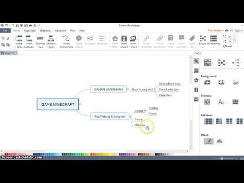 Video tutorial mindmaster