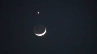 月と金星　Venus and Moon
