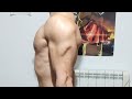 Triceps Abs Workout and Flexing