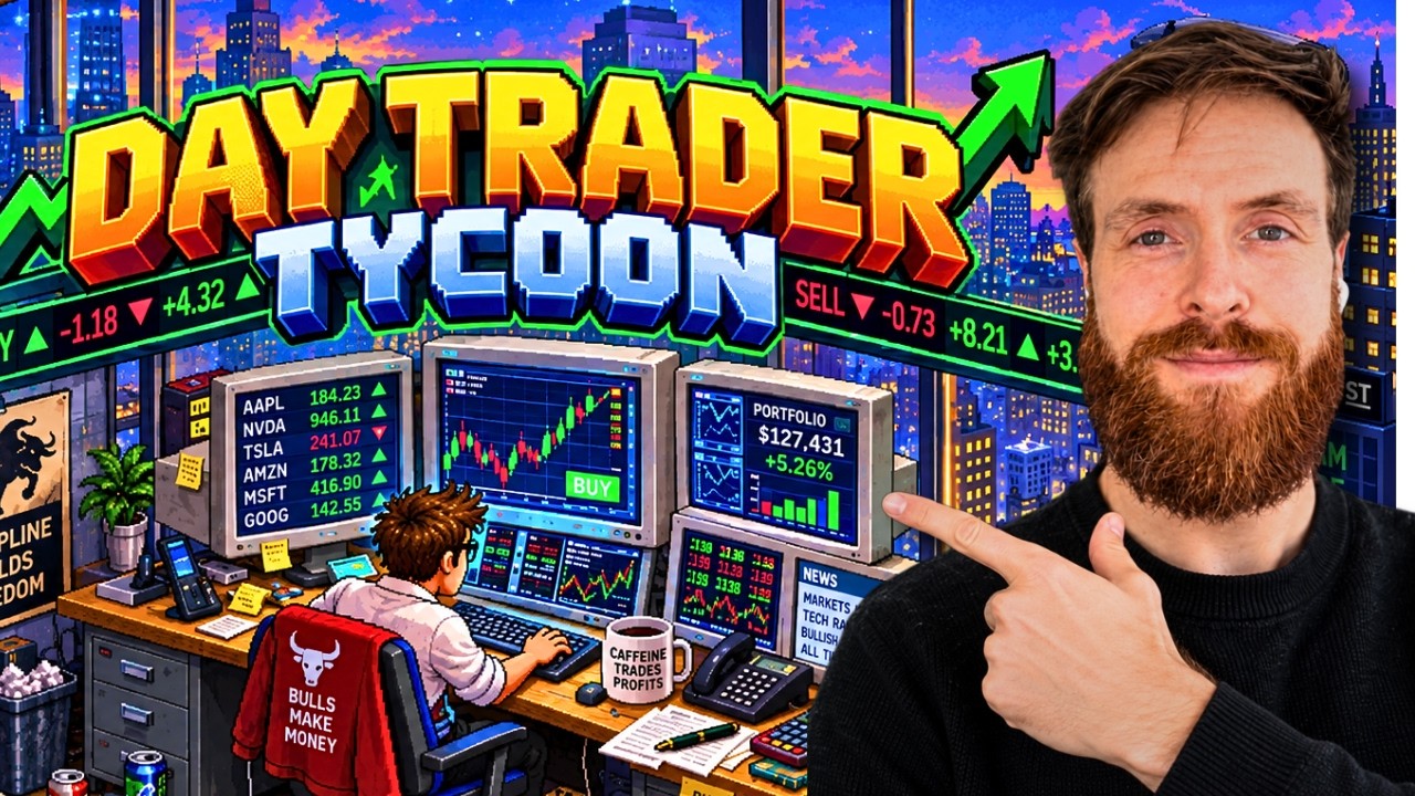 Opus 5.5 Is INSANE: Day Trader Tycoon (with real money)