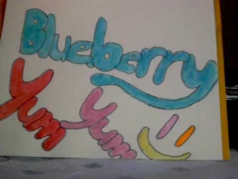 Blueberry Yum Yum with Lyrics