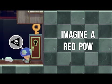 Super Mario Maker 2 - Imagine A Red POW (Troll Levels #5)