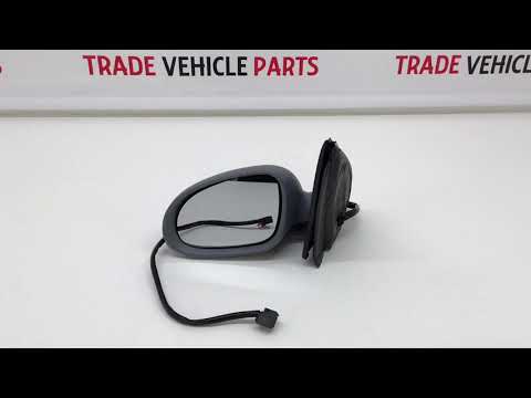 Fits VW Golf Mk5 2004-2008 Door Wing Mirror Electric Heated With Indicator Primed Passenger Side video