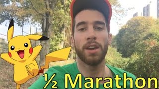 how to train for a half marathon.