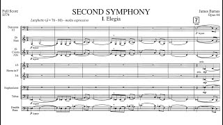 Download lagu [Score] James Barnes - Symphony No. 2, Op. 44 (1981) for concert band mp3