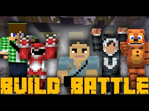 Minecraft: Build Battle - What's a Circus?! Legendary Spiders!! with Mates & Klaus