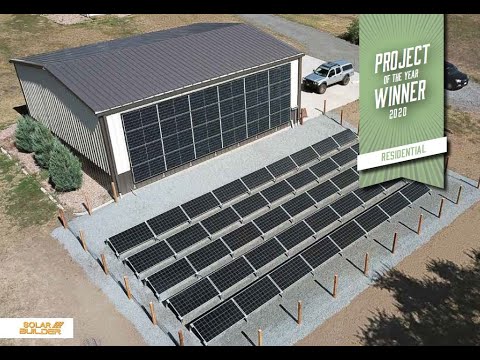 Residential Solar Project of the Year 2020 - YouTube