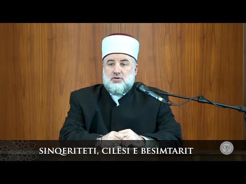 Para hutbes | 08. Sinqeriteti, cilësi e besimtarit - Fadil Musliu