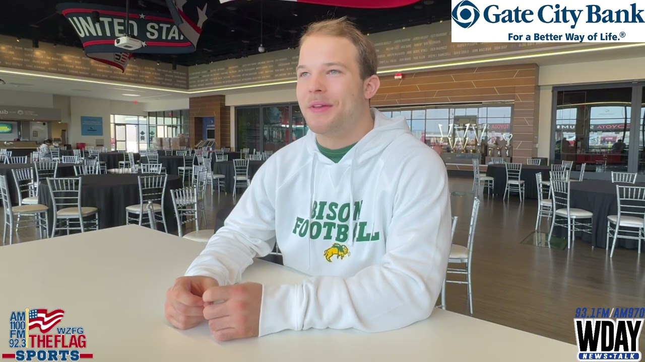 Gate City Bank Frisco Fan Cam: "It's gonna be a 4 qtr battle" NDSU's Kopp on playing Montana State