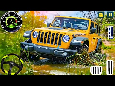 4x4 Offroad Jeep Driving Simulator 3D - Drive SUV 4x4 jeep Offroad Game - Android GamePlay