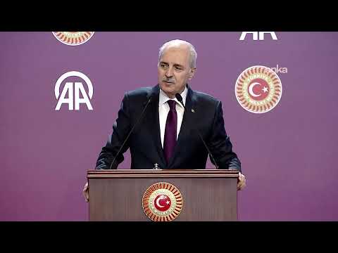 TBMM Başkanı Numan Kurtulmuş, Anadolu Ajansı Haber Ödülleri Töreni'nde konuştu
