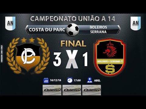 CAMPEONATO UNIÃO A 14 - CDP 03X01 B/S