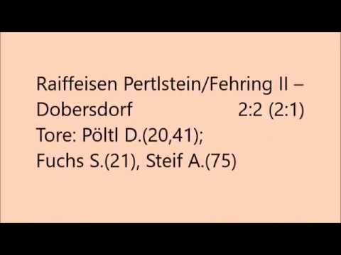 19Frj Raiffeisen Pertlstein/Fehring II - USV Dobersdorf